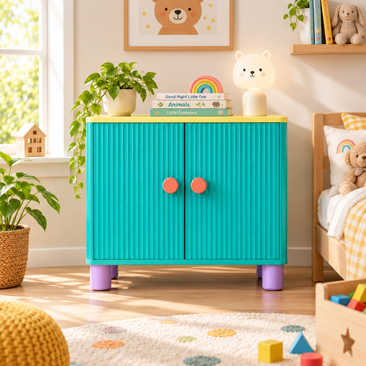 Ambriven™ Fluted Two-Door Accent Cabinet