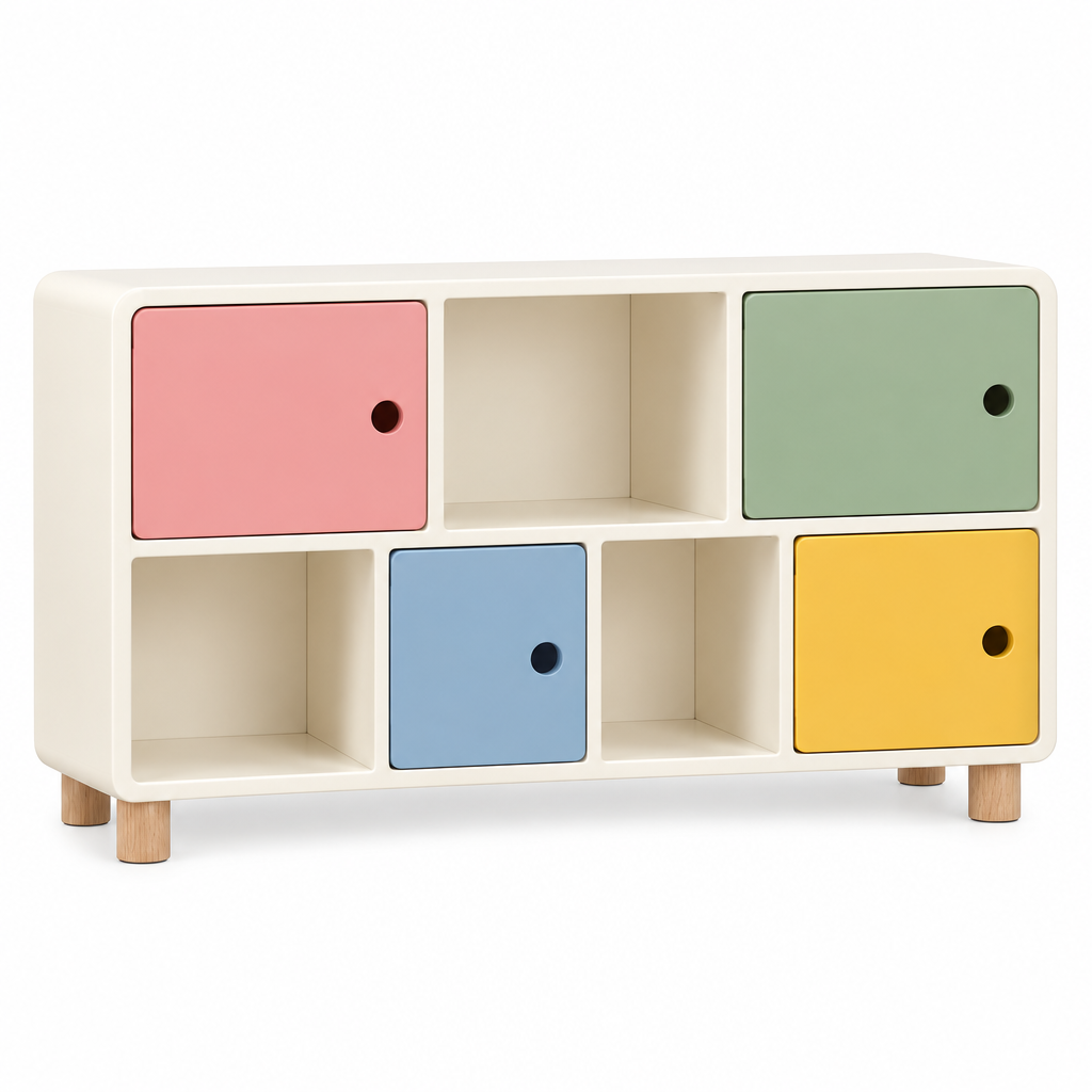 Ambriven™ Colorblock Cubby Storage Cabinet