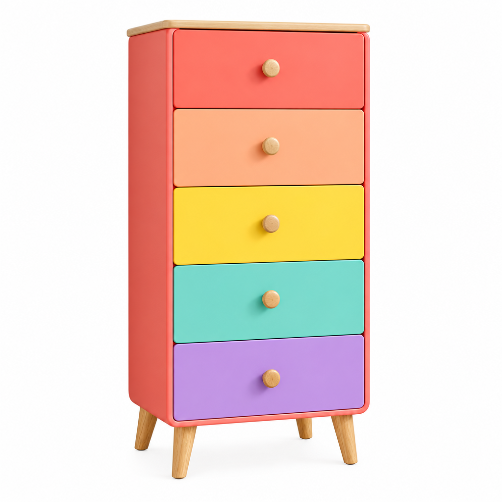 Ambriven™ Colorblock 5-Drawer Chest
