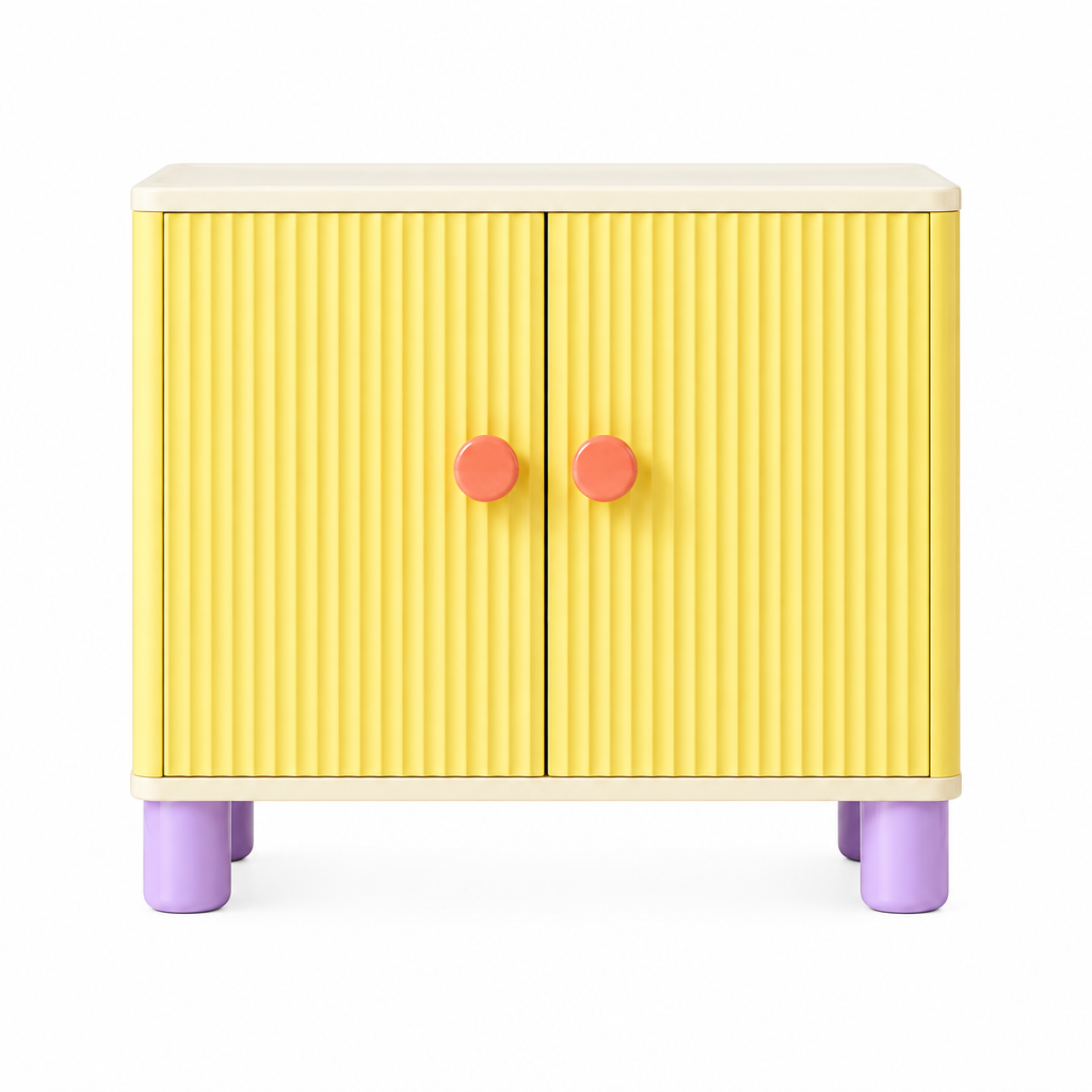 Ambriven™ Fluted Two-Door Accent Cabinet